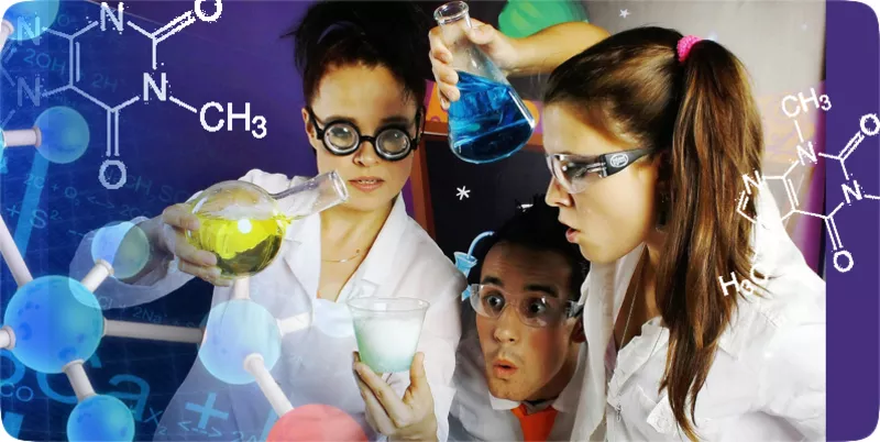 Детский научный праздник,  день рождения в научном стиле,  научное шоу!