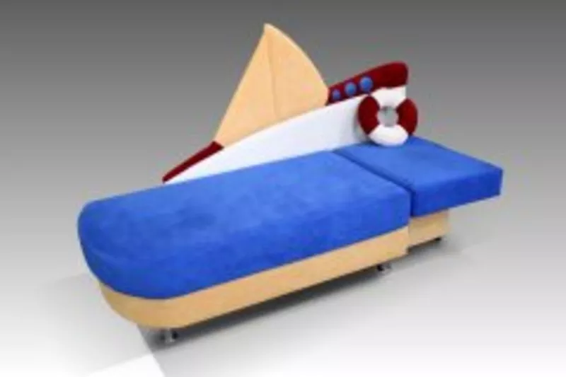 кровати машинки и минидиваны для детских 11