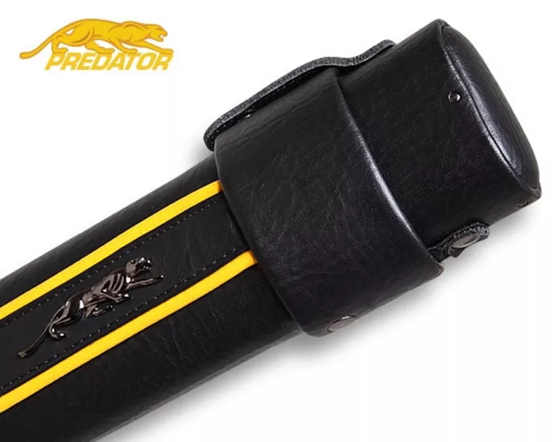 Predator Sport Velcro 1x1 черный/жёлтый тубус для бильярдного кия (РП) 7