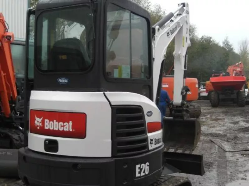 Bobcat E26 мини-экскаватор 3