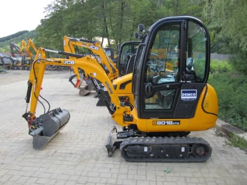 JCB 8018  мини-экскаватор 2