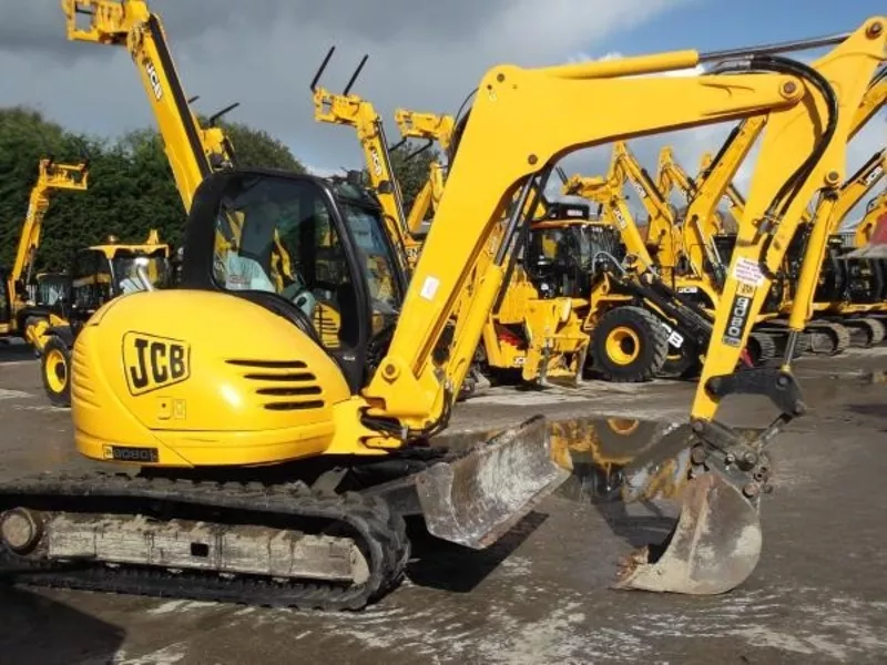  JCB 8080  мини-экскаватор 3