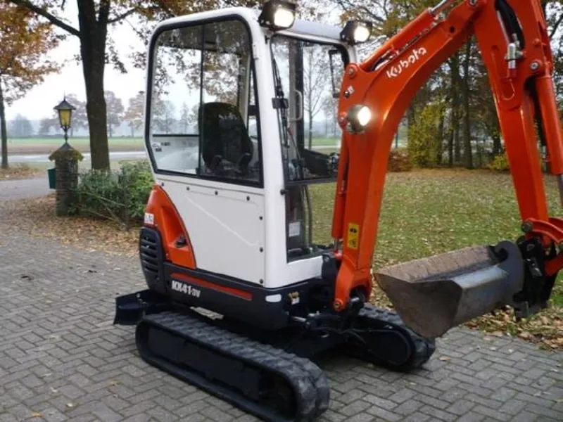 Kubota KX41   мини-экскаватор 3