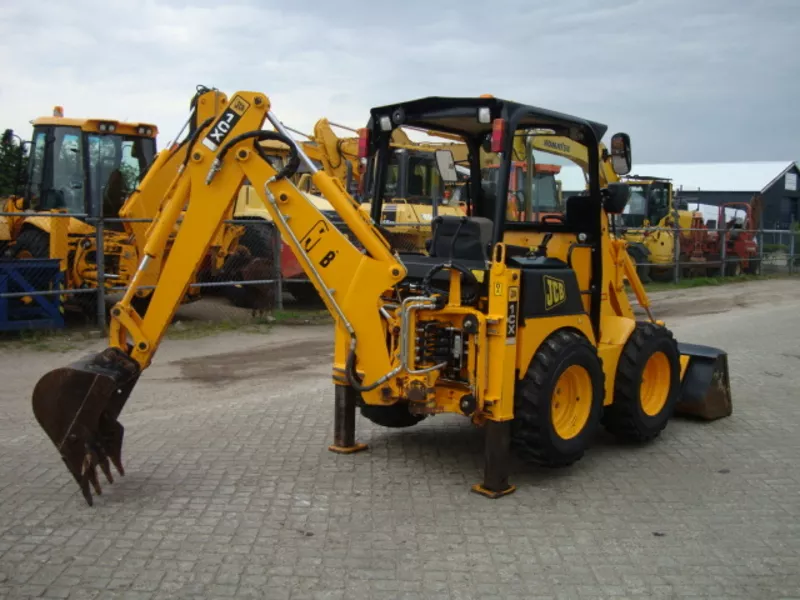 2007 JCB 1CX  мини-экскаватор-погрузчик 2