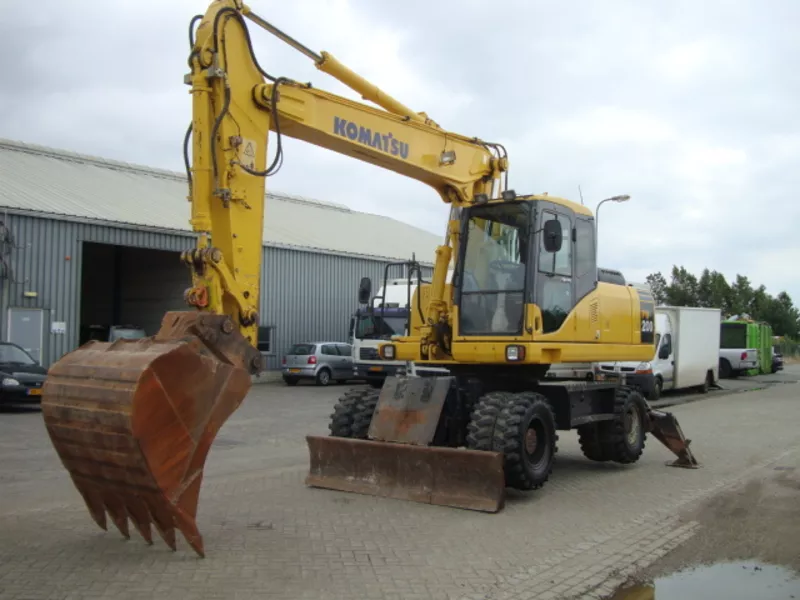 2006 KOMATSU PW 200 экскаватор колесный