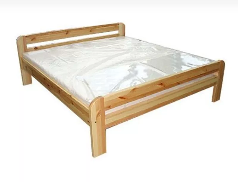 Кровать деревянная двуспальная Бодо - 160.