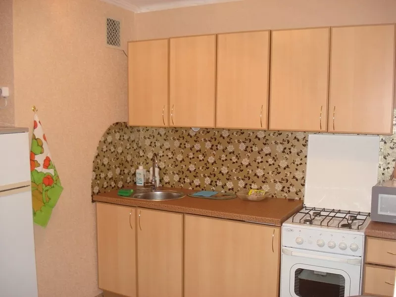 Уютная,  чистая 1-комнатная квартира на сутки в Минске,  бесплатный интернет Wi-Fi,  большая кровать,  кабельное ТВ 49 каналов,  бронирование. 5