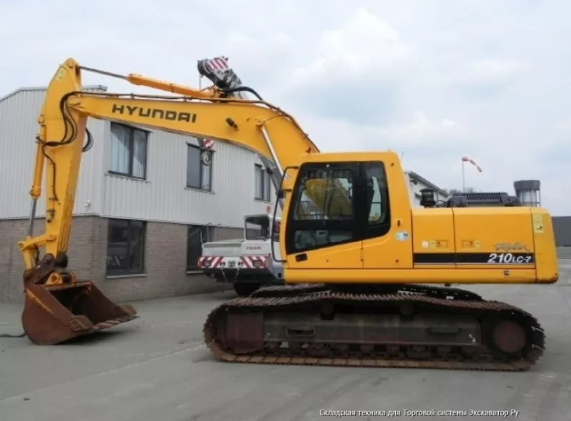 Гусеничный экскаватор HYUNDAI R210LC-7