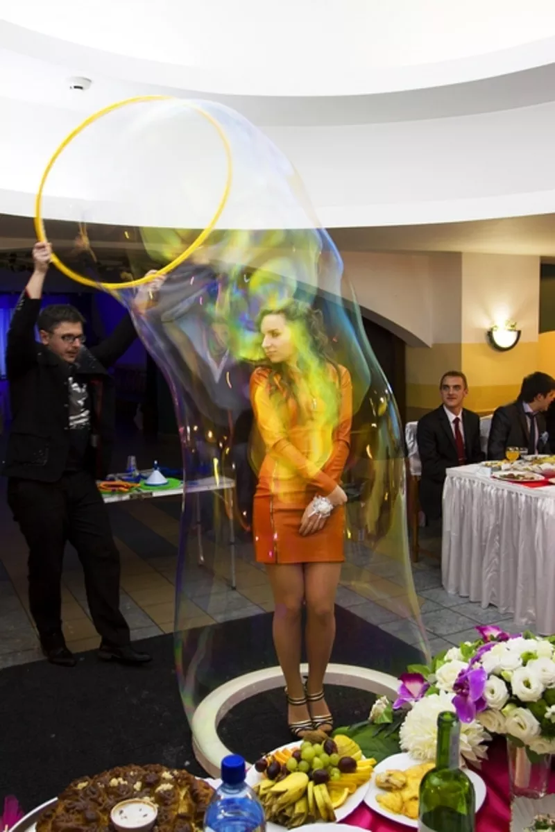 Шоу мыльных пузырей Минск 3