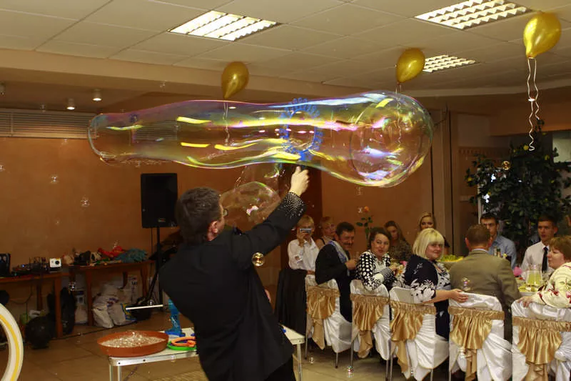 Шоу мыльных пузырей Минск 9