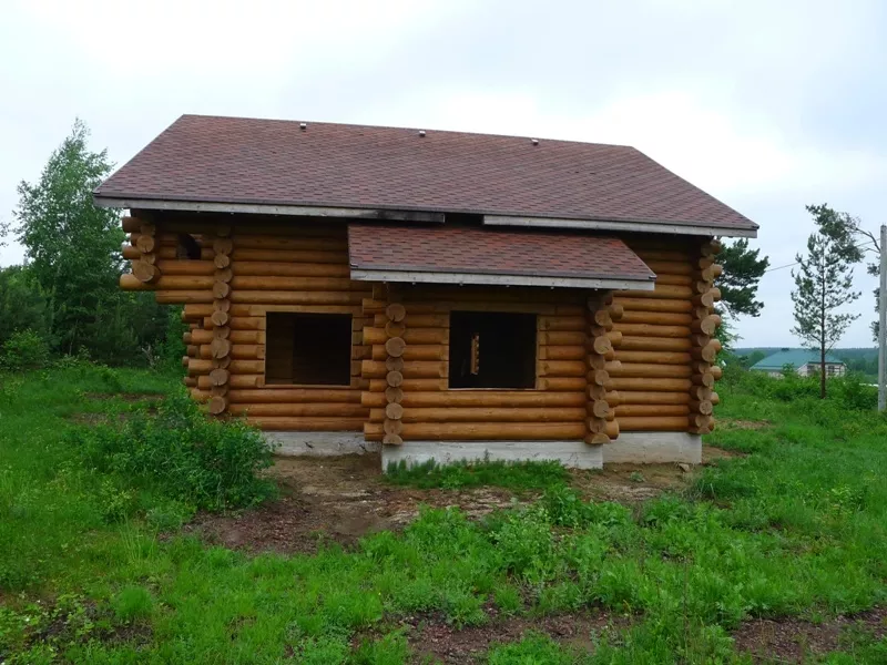 Дом с бруса ручной рубки в 37 км от Минска 8