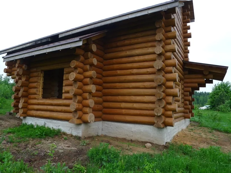 Дом с бруса ручной рубки в 37 км от Минска 9