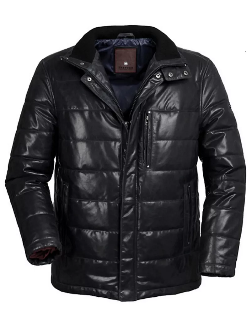 Брендовая одежда, кожаные куртки Pierre Cardin, Mustang, Trapper 5