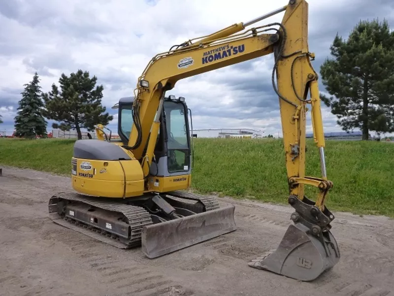 2009 KOMATSU PC78US-6 мини-экскаватор 