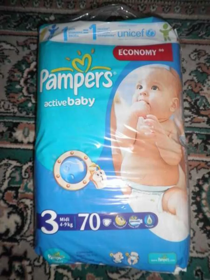 Продаю памперсы Pampers active baby 3 midi