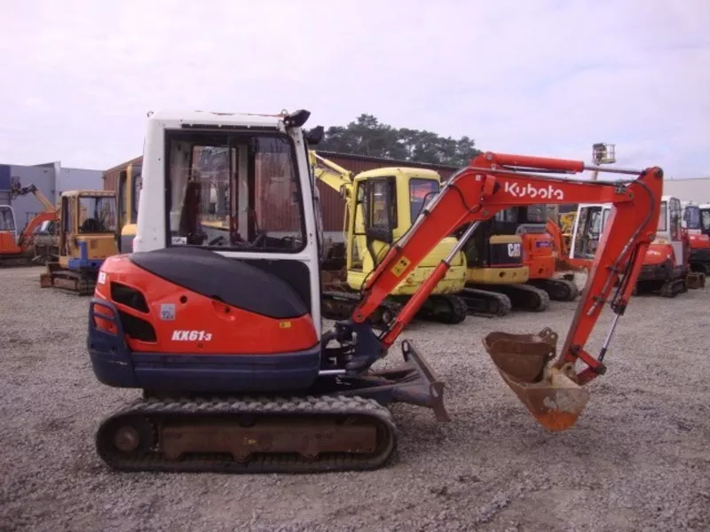 Продажа и аренда мини-экскаватора Kubota KX61-3,  2006