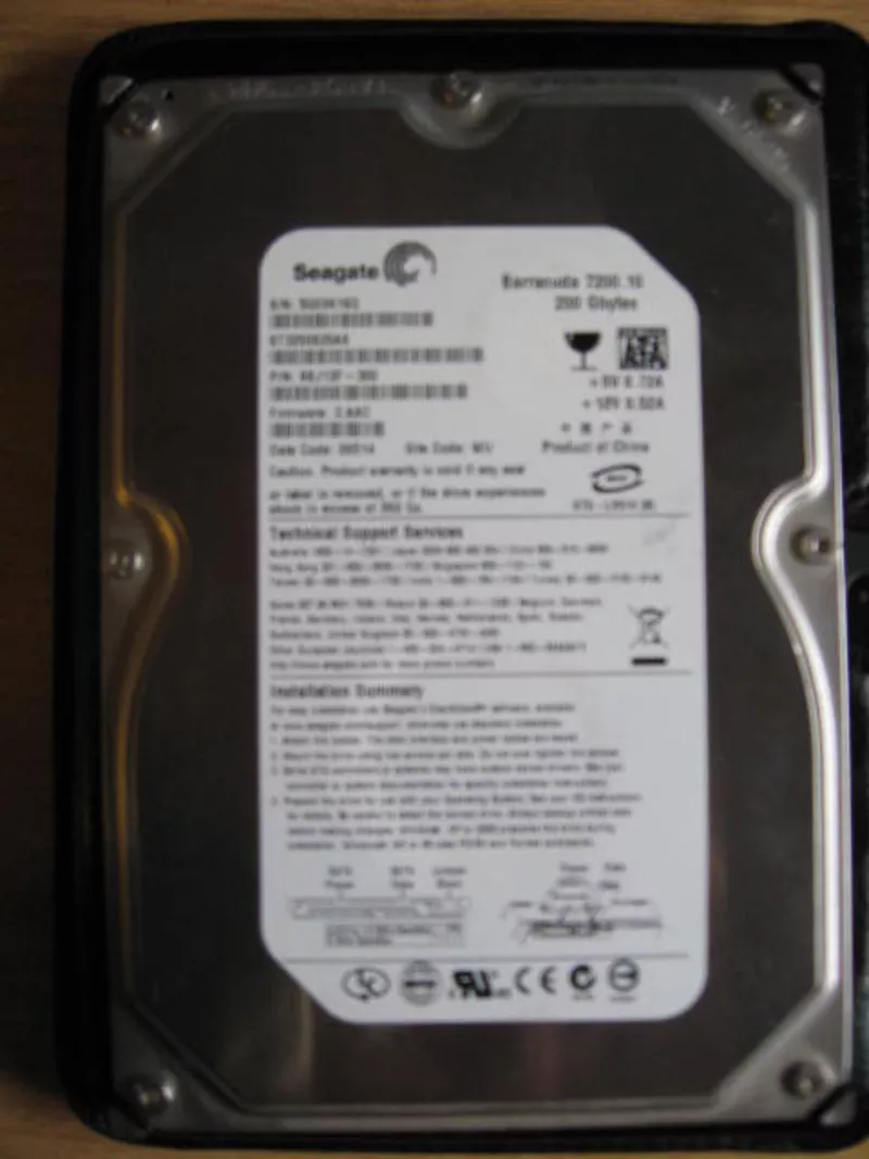 Винчестер 200Гб Seagate Barracuda SATA