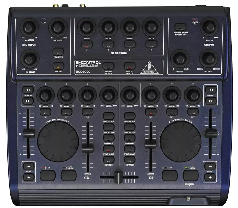 Продам DJ пульт контроллер BEHRINGER BCD 2000 . Торг 2