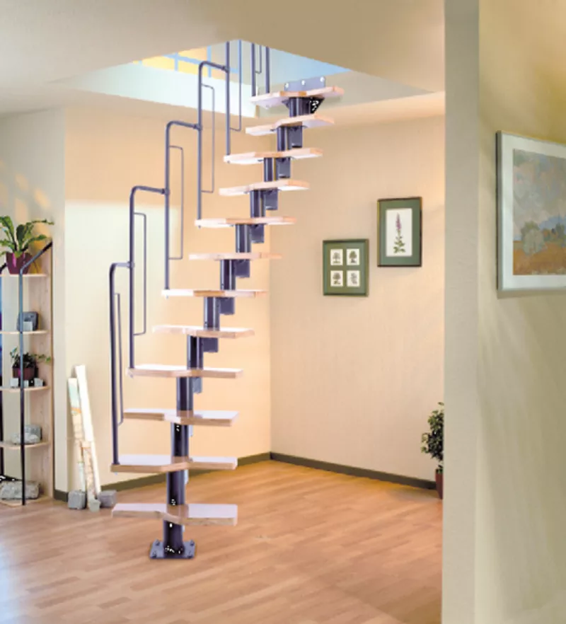 Межэтажные модульные лестницы от производителя по низким ценам. 2