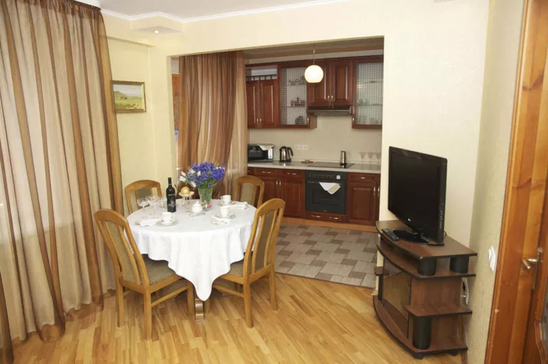 На сутки 3-х комнатные апартаменты в центе Минска. Wi-Fi 5