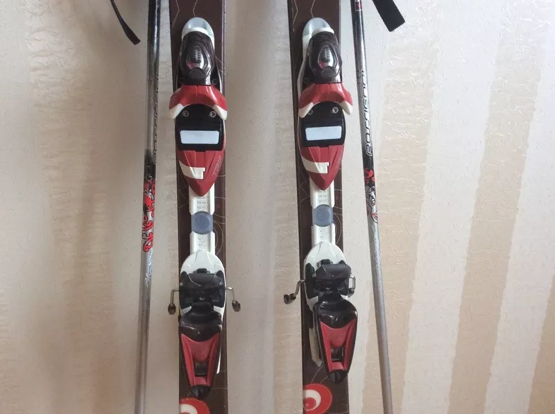Горные лыжи женские Rossignol Passion III,  154 см,  палки,  чехол,  ботин 4