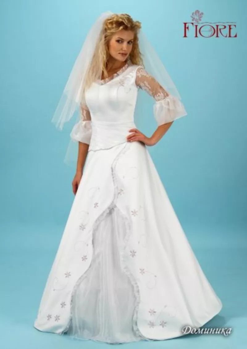 свадебные наряды -невесте платья, костюмы, фраки жениху 7
