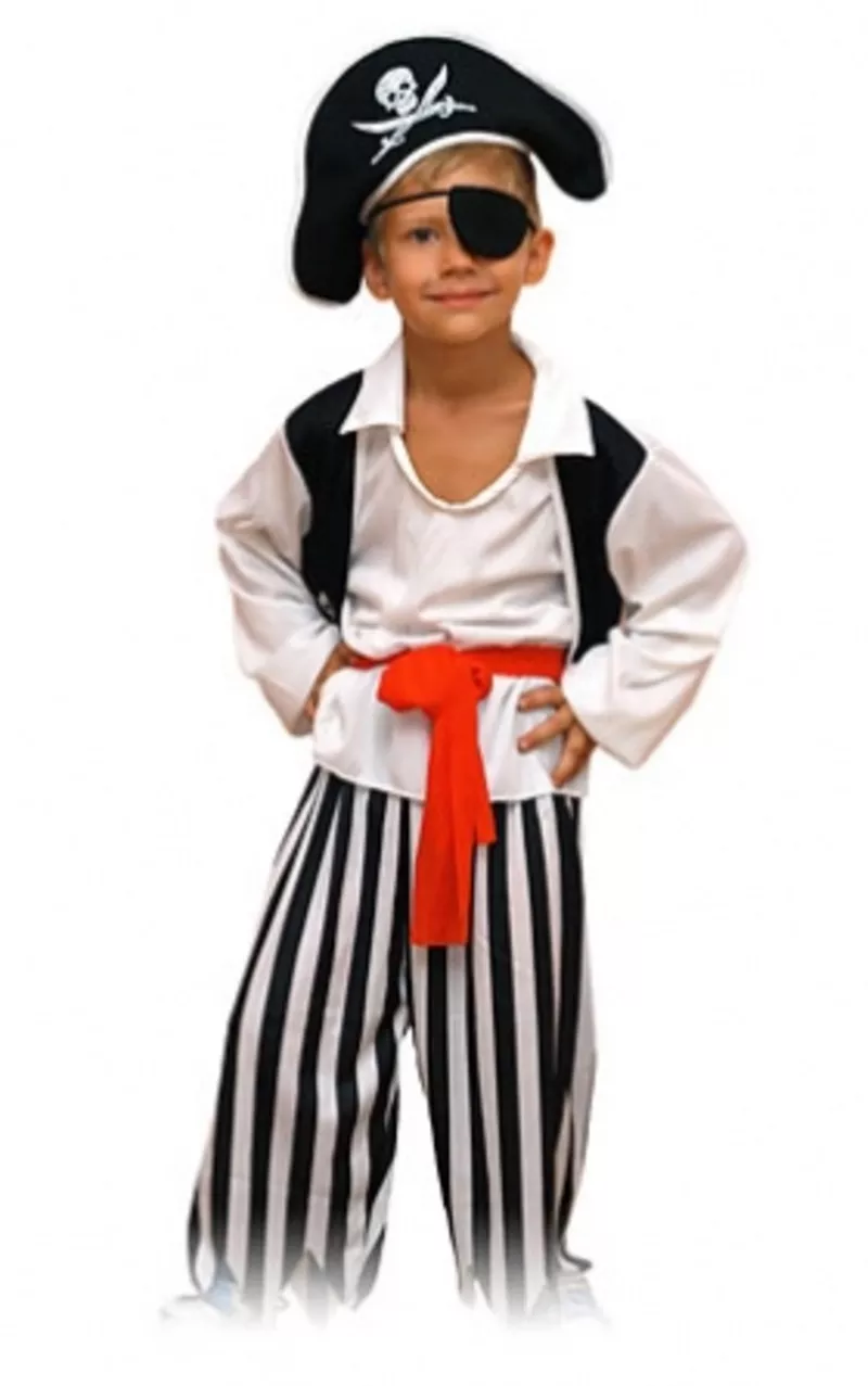 скелет, красная шапочка, нинзя, буратино и др.детские карнавальные костюм 27