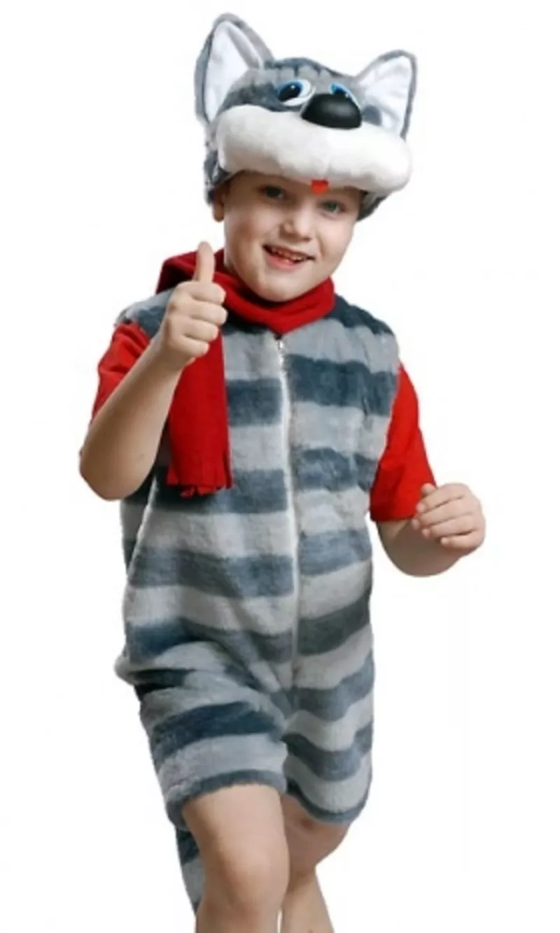 скелет, красная шапочка, нинзя, буратино и др.детские карнавальные костюм 44