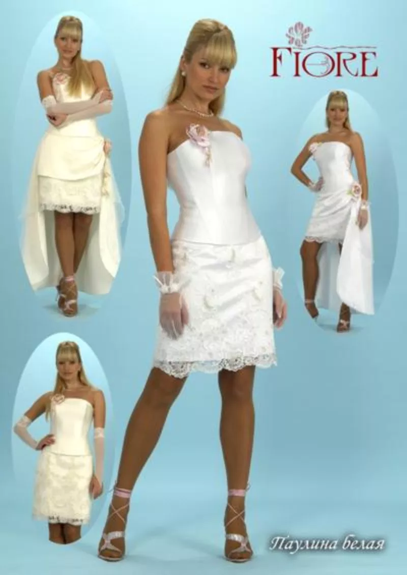 свадебные платья невесте и костюм, фрак жениху 66