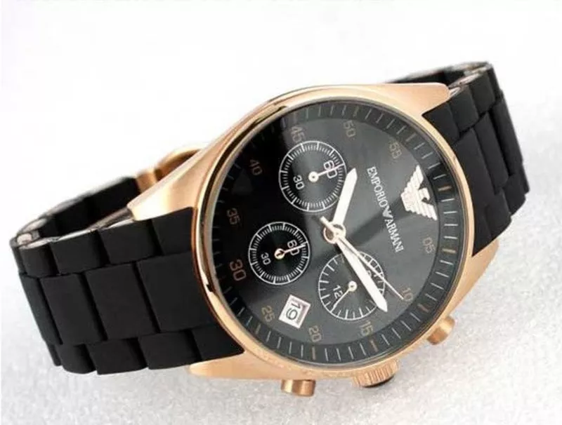 Легендарные мужские часы  Emporio Armani.  Бесплатная доставка по РБ. 6
