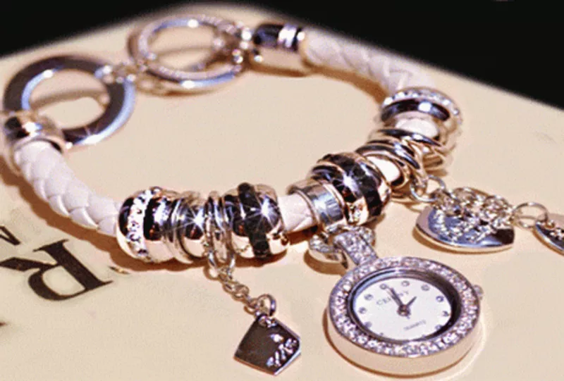 Модные часы-браслет Pandora. Бесплатная доставка по Беларуси.