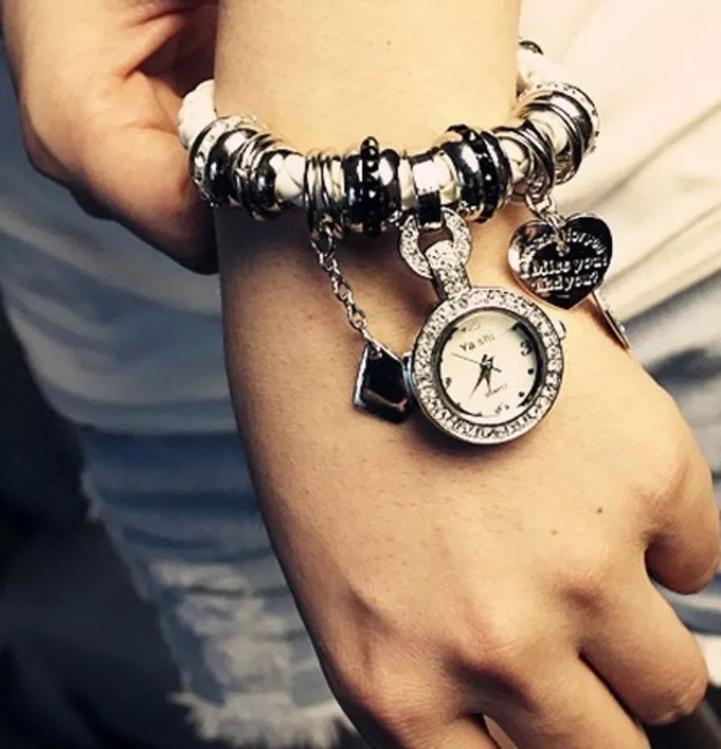 Модные часы-браслет Pandora. Бесплатная доставка по Беларуси. 5