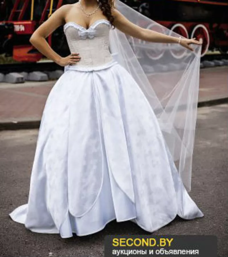 Эксклюзивное свадебное платье 2