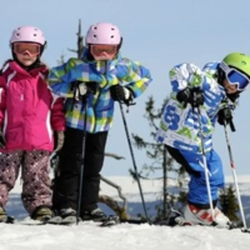 объявляется набор детей в группу по горным лыжам