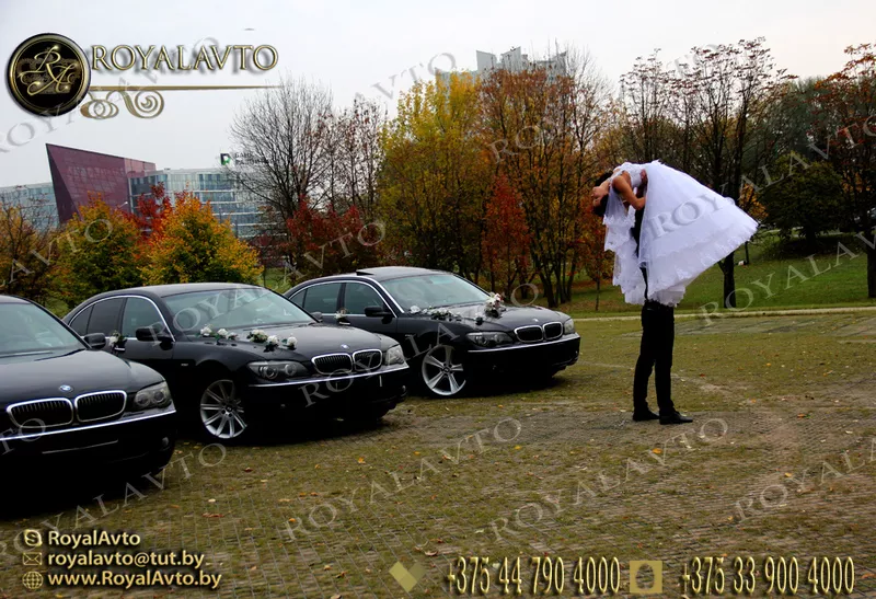 машины на свадьбу Минск,  свадебный кортеж BMW 3