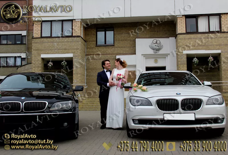 машины на свадьбу Минск,  свадебный кортеж BMW 8