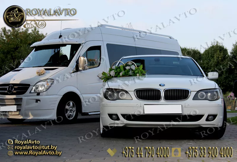 машины на свадьбу Минск,  свадебный кортеж BMW 14