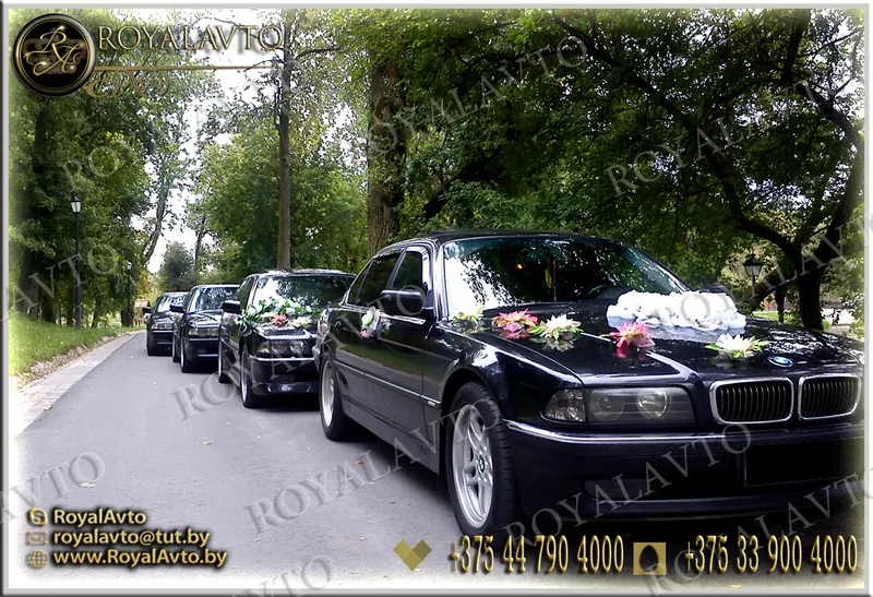 машины на свадьбу Минск,  свадебный кортеж BMW 21
