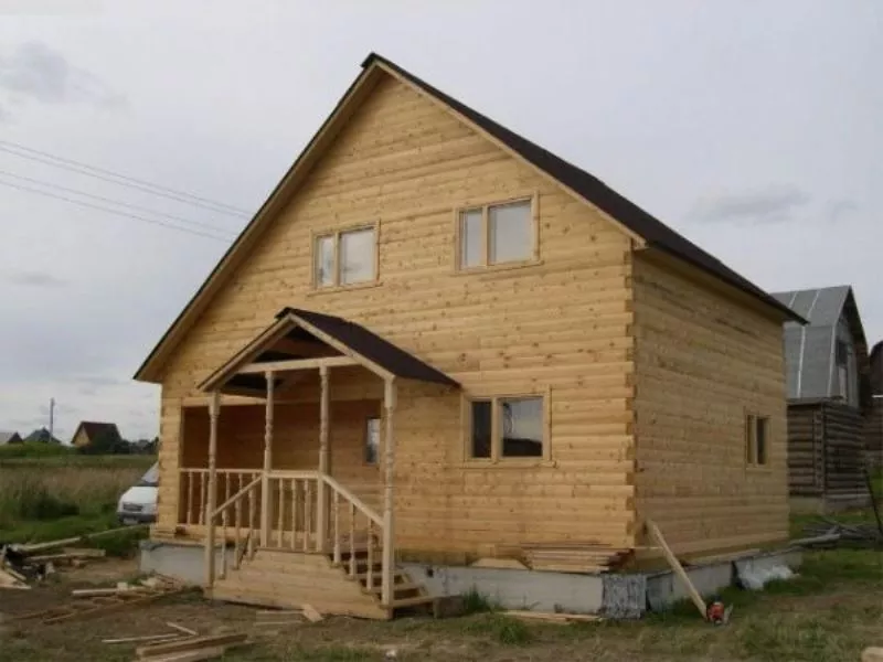 Строительство деревянных домов из профилированного бруса. Качественно 2