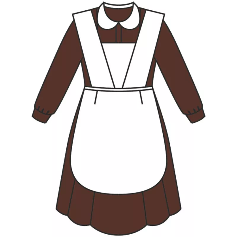 школьное платье с передником, мантии и др.сценические наряды- аренда  5