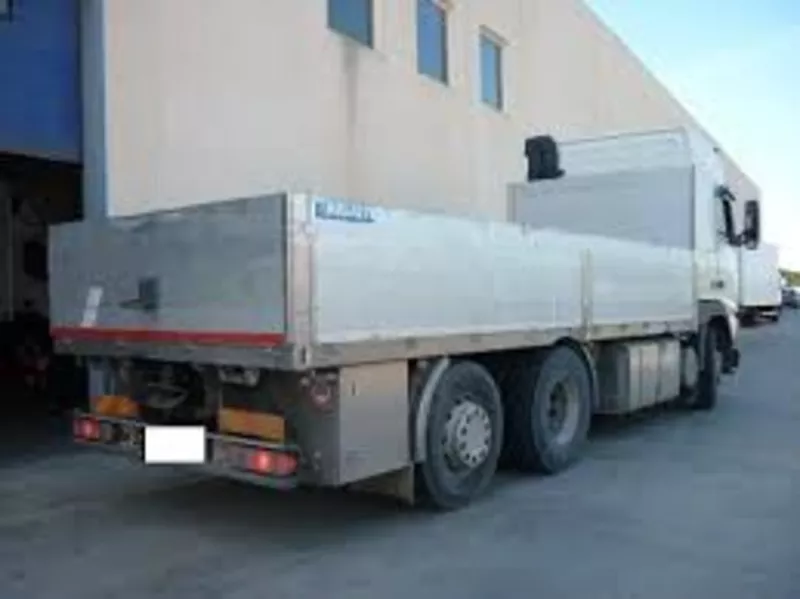 Доставка грузов открытым транспортом до 15 тонн