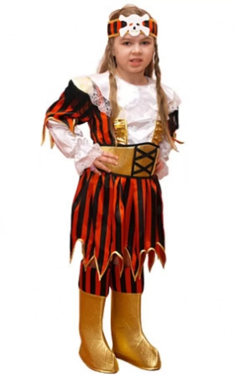 детские карнавальные костюмы-клеопатра фараон, скелет, пират, испанка  др 13