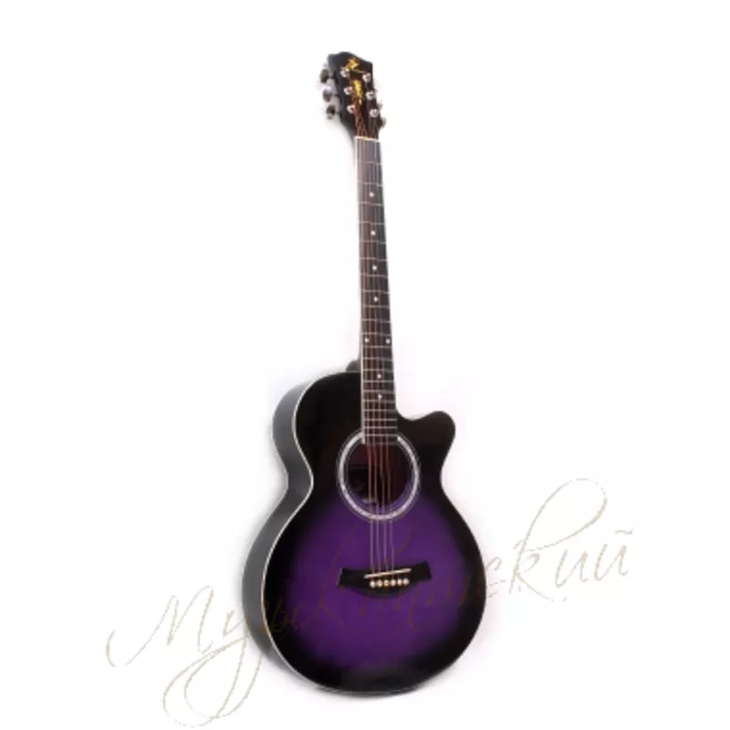 Акустическая фолк-гитара Swift Horse WG-386C/OVTS(малое джамбо) 2