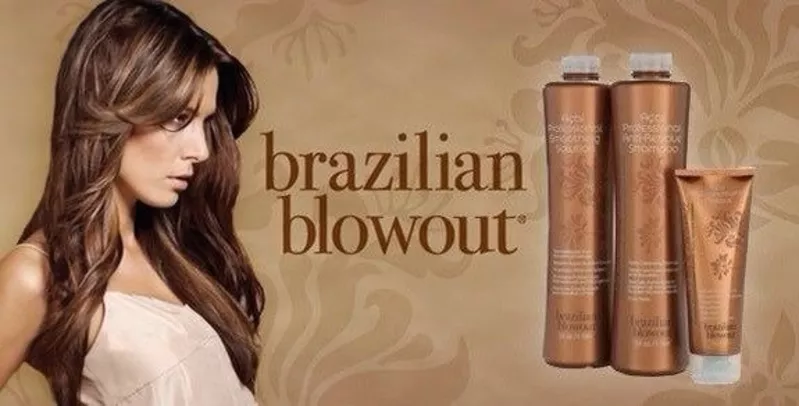 Бразильское выпрямление волос Brazilian blowout