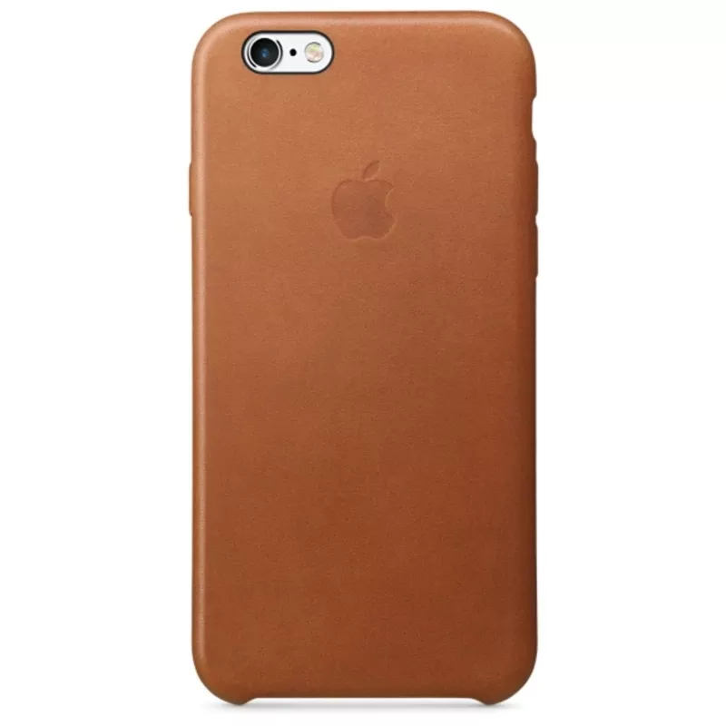 Оригинальный кожаный чехол Apple для iPhone 6/6s | 6 Plus/6s Plus 5