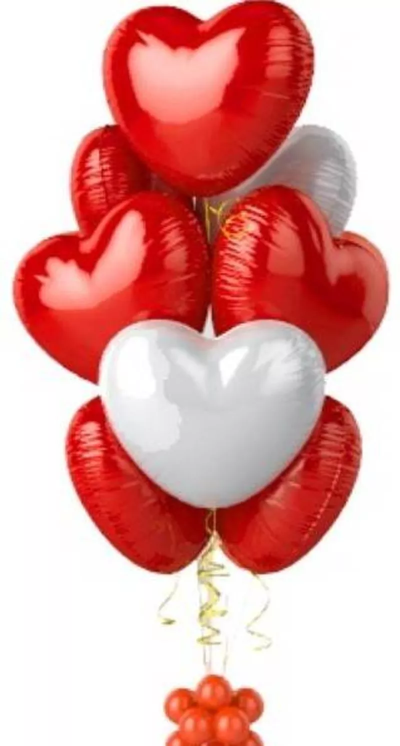 Любые фигуры из воздушных шаров,  букеты,  цветы,  арки,  сердца 2