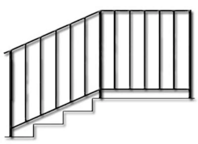 Металлические лестницы,  лестничные ограждения