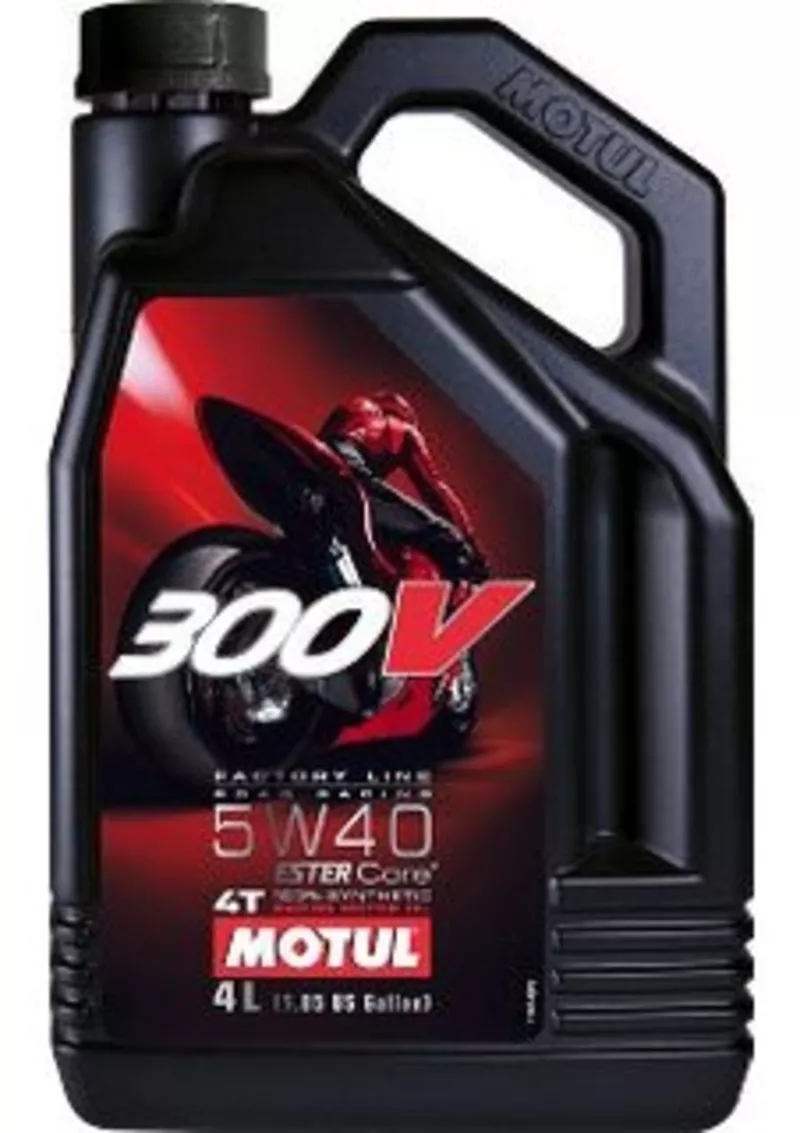 Масло для мотоцикла Motul 300V 4T FL ROAD RACING 5W-40 4L