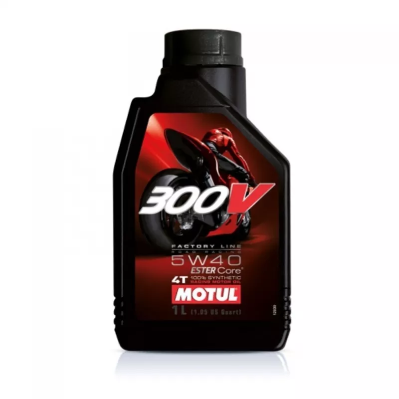 Масло для мотоцикла Motul 300V 4T FL ROAD RACING 5W-40 1L