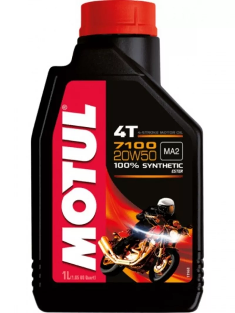 Масло в двигатель мотоцикла Motul 7100 4T 20W-50 1L